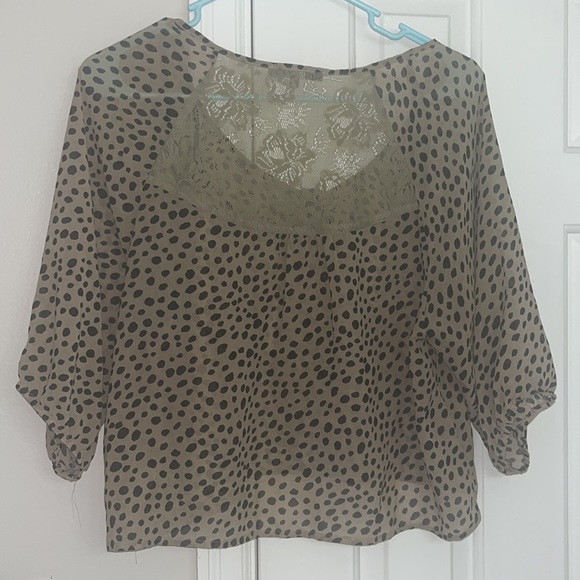 Cropped blouse shirt - Picture 2 of 2